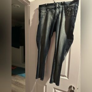 Dark wash jeans